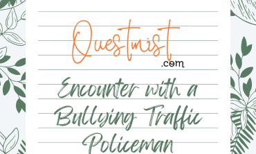 Dream:  Encounter with a Bullying Traffic Policeman