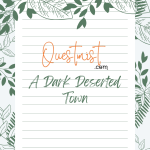 Dream: A Dark Deserted Town