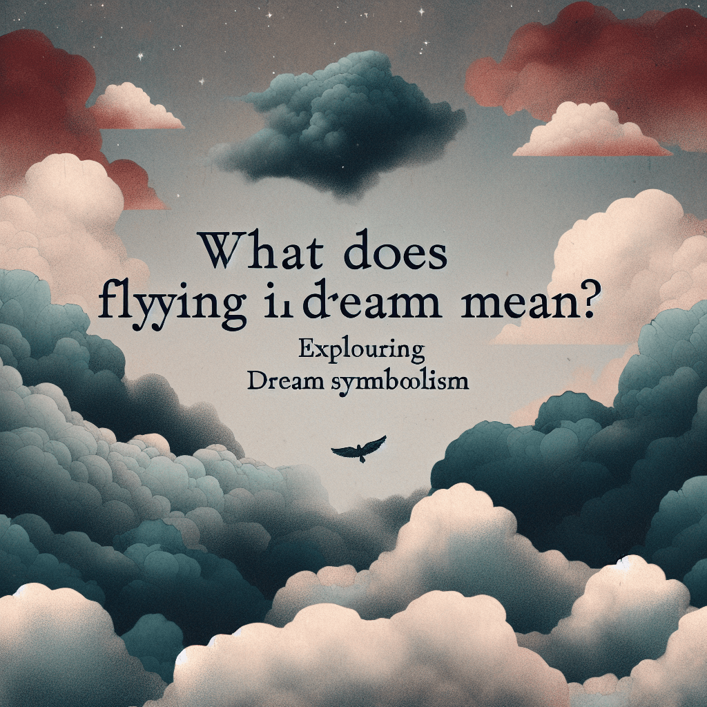 What Does Flying in Dreams Mean