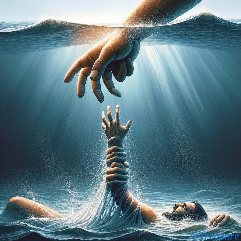 Spiritual meaning of someone drowning in a dream